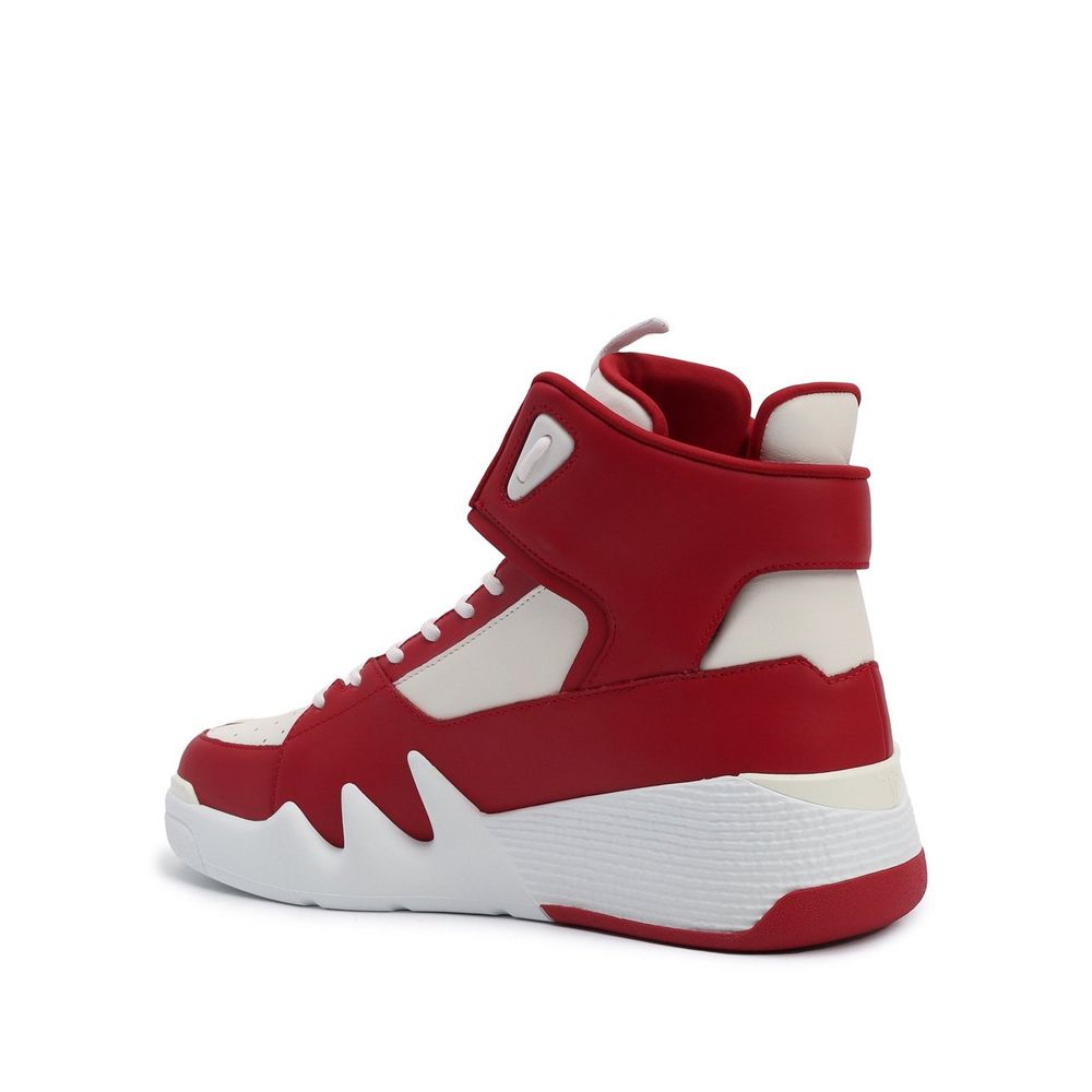 Giuseppe Zanotti Multicolor Calfskin High Top Sneakers Giuseppe Zanotti