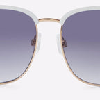 ALDO White Polycarbonate Sunglasses