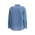 Rohe Blue Denim Shirt - Zeiniez