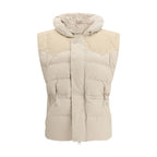 Marant Etoile Beige Polyamide Sleveless Jacket