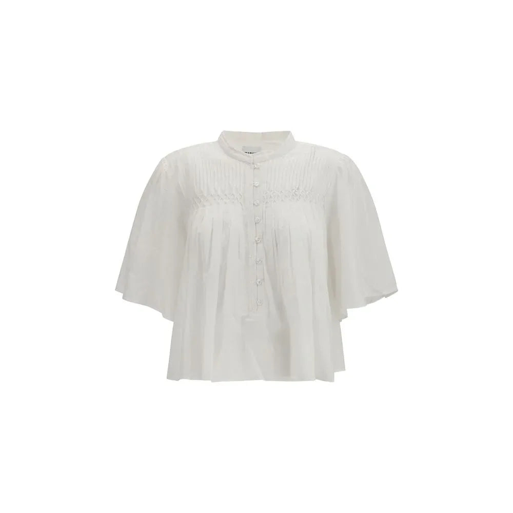 Marant Etoile White Cotton Shirt - Zeiniez