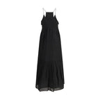 Marant Etoile Black Cotton Casual Dress - Zeiniez