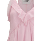 Marant Etoile Multicolor Cotton Casual Dress - Zeiniez