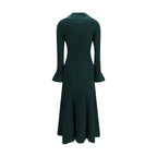 Self-Portrait Bicolor Viscose Casual Dress - Zeiniez