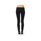 Gas Blue Cotton Skinny Pants