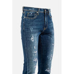 Gas Blue Cotton Jeans Denim - Zeiniez