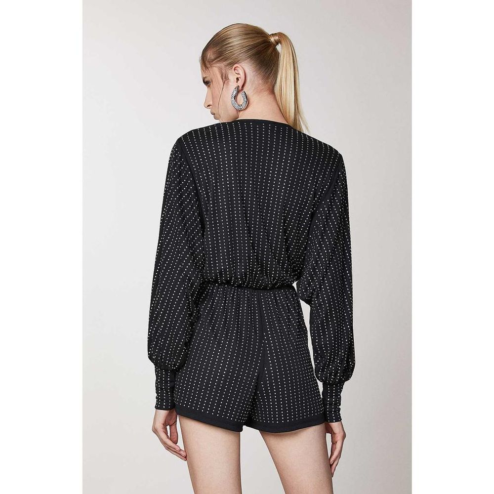 Patrizia Pepe Black Polyester Jumpsuit