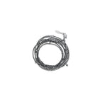 Brunello Cucinelli Black Silver Bracelet - Zeiniez
