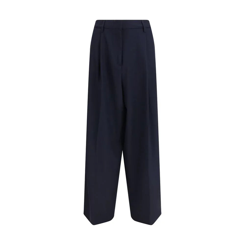 Fabiana Filippi Blue Polyester Casual Pants - Zeiniez