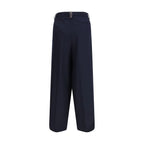 Fabiana Filippi Blue Polyester Casual Pants - Zeiniez