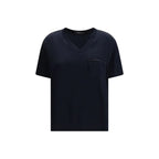Fabiana Filippi Blue Viscose T-Shirt - Zeiniez