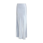 Fabiana Filippi Blue Viscose Long Skirt - Zeiniez