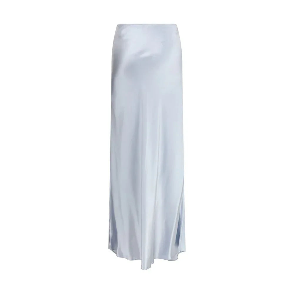 Fabiana Filippi Blue Viscose Long Skirt - Zeiniez
