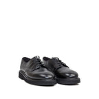 Premiata Black Calfskin Oxfords And Derbies