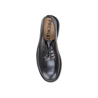 Premiata Black Calfskin Oxfords And Derbies