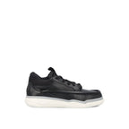 Valentino Garavani Black Lamb Leather Low Top Sneakers