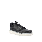 Valentino Garavani Black Lamb Leather Low Top Sneakers
