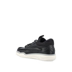 Valentino Garavani Black Lamb Leather Low Top Sneakers