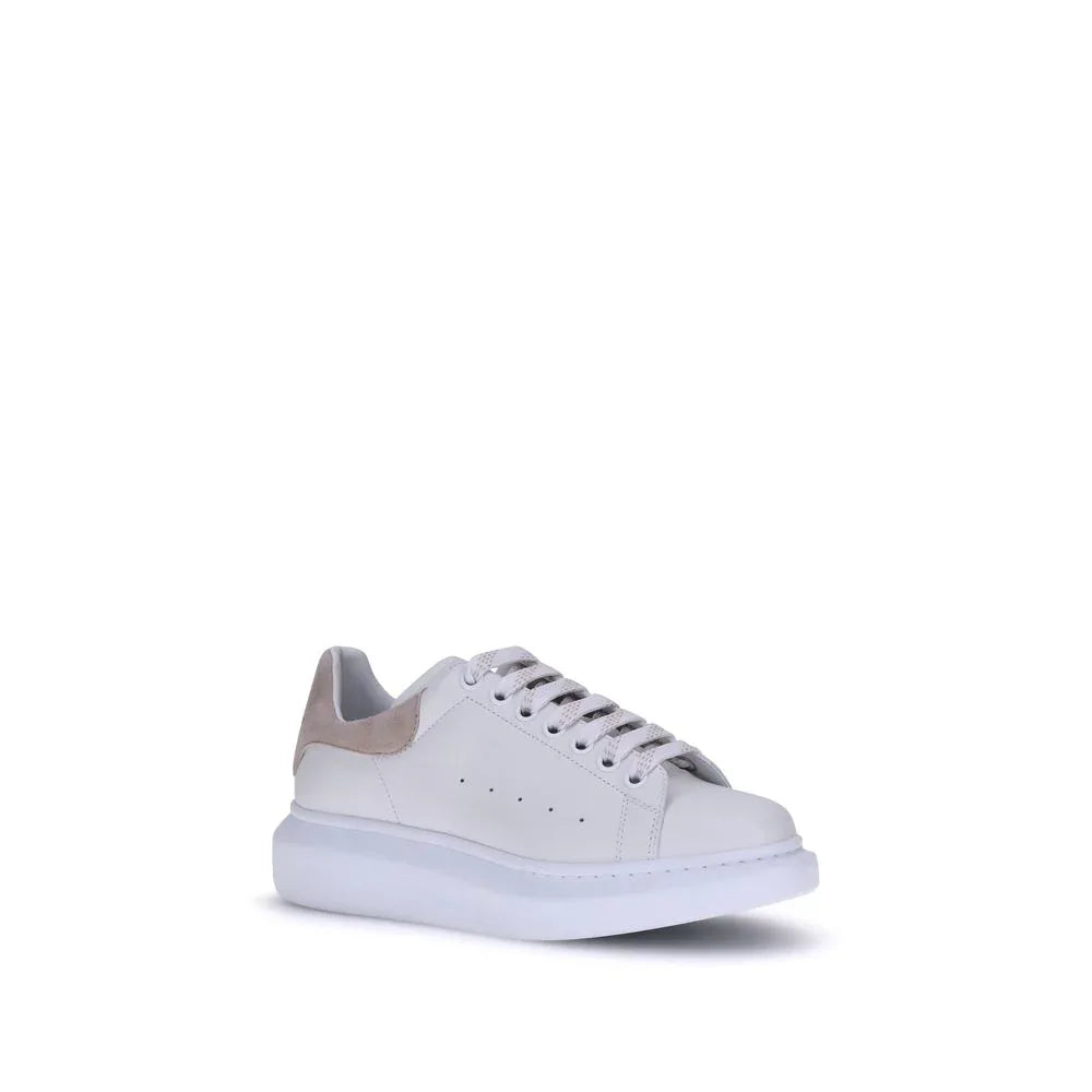 Alexander McQueen White Calf Leather Bos Taurus Platform Sneakers - Zeiniez