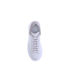 Alexander McQueen White Calf Leather Bos Taurus Platform Sneakers - Zeiniez