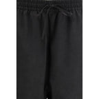 Rohe Black Polyester Joggers (Workout Pants)