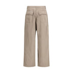 Balenciaga Beige Cotton Casual Pants - Zeiniez
