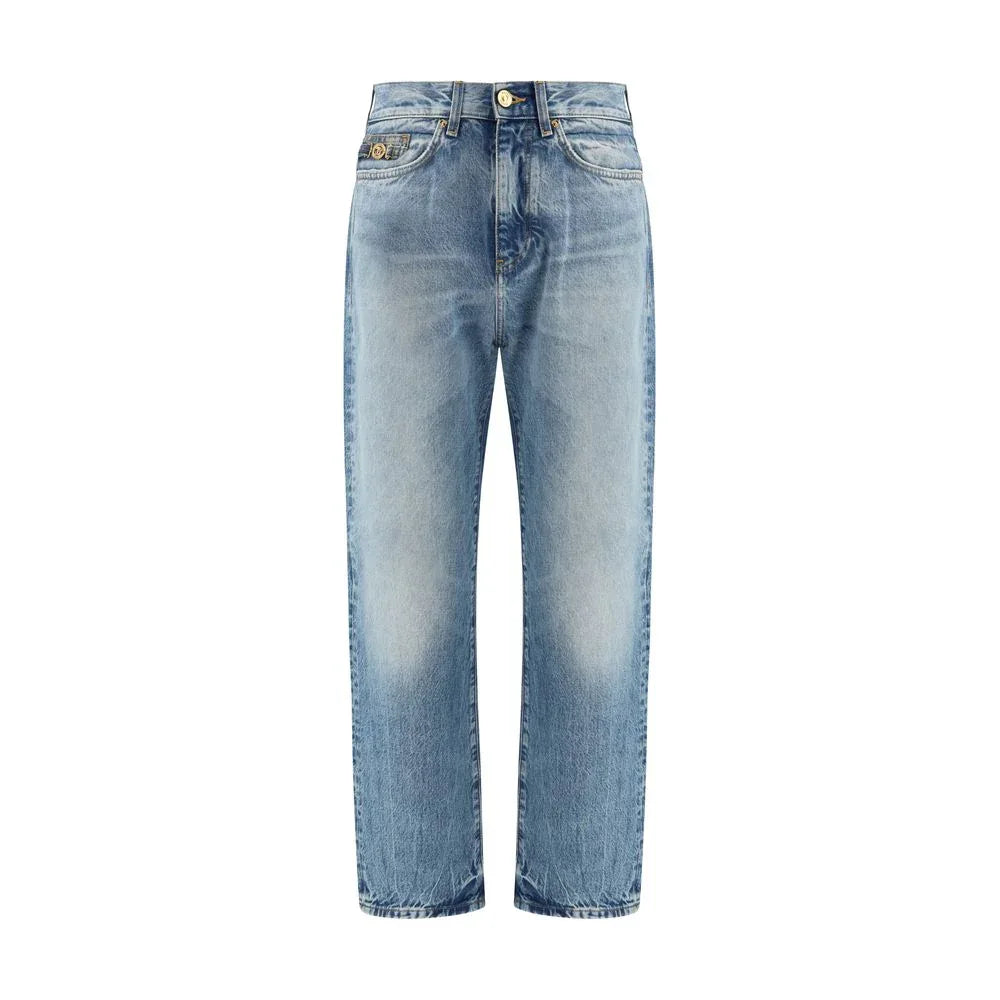Versace Blue Cotton Jeans Denim - Zeiniez