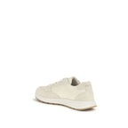Prada Beige Nylon Low Top Sneakers - Zeiniez