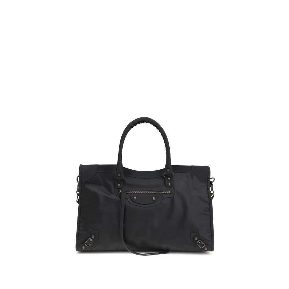 Balenciaga Black Polyamide Handbag