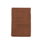 Brunello Cucinelli Brown Cashmere Scarf - Zeiniez