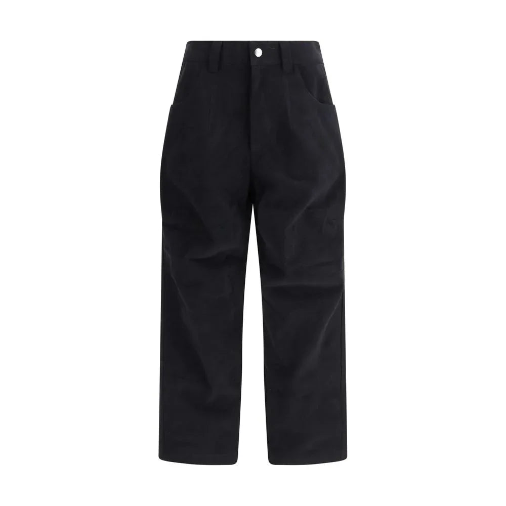 Marant Etoile Black Cotton Casual Pants - Zeiniez
