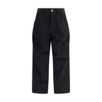 Marant Etoile Black Cotton Casual Pants - Zeiniez