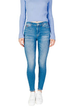 Tommy Hilfiger Light Blue Cotton Skinny Jeans - Zeiniez