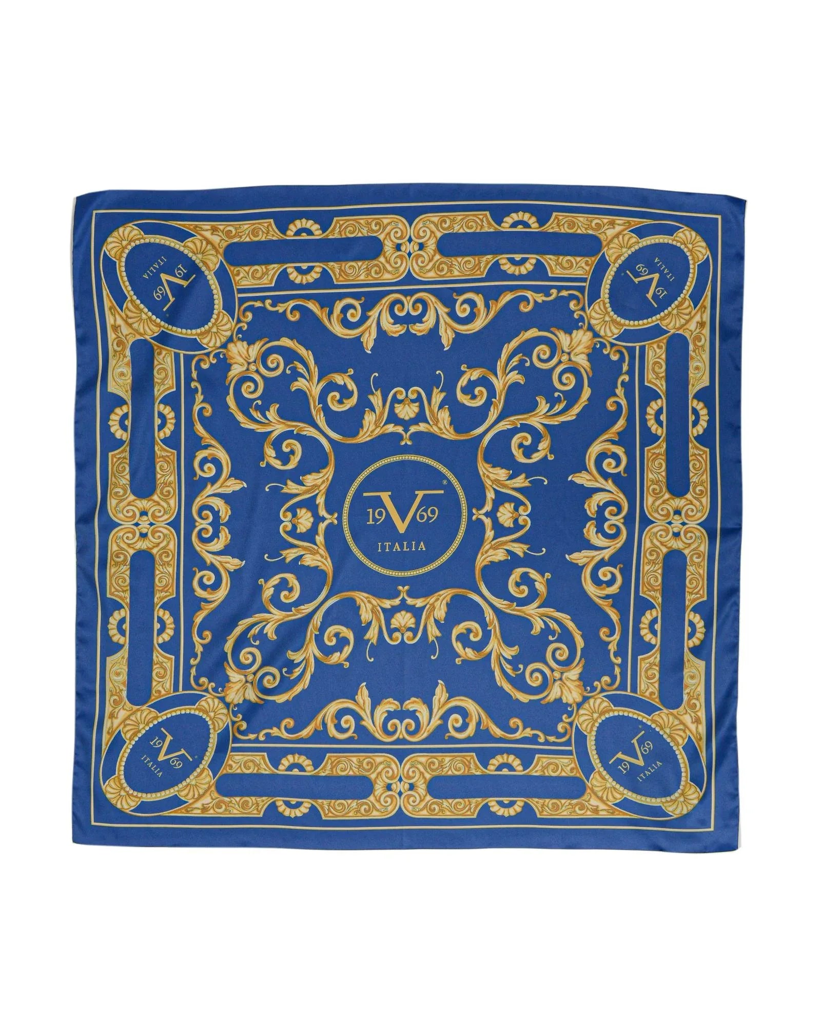 19V69 Italia Multicolor Polyester Scarf - Zeiniez