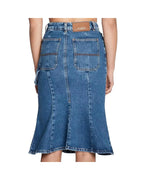 PINKO Blue Denim Skirt - Zeiniez