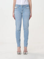 Liu Jo Blue Cotton Straight-Leg Jeans - Zeiniez