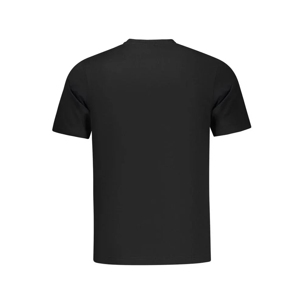 North Sails Black Cotton Men T-Shirt - Zeiniez
