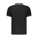 North Sails Black Cotton Men Polo