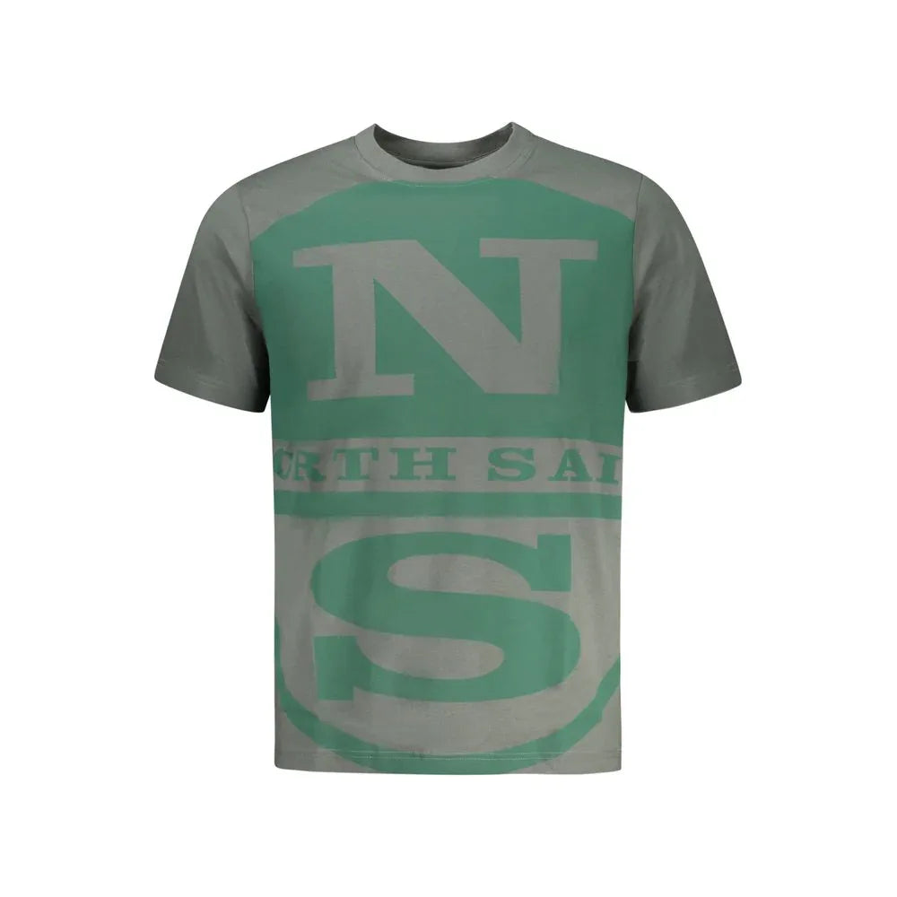 North Sails Verde Cotton Men T-Shirt - Zeiniez