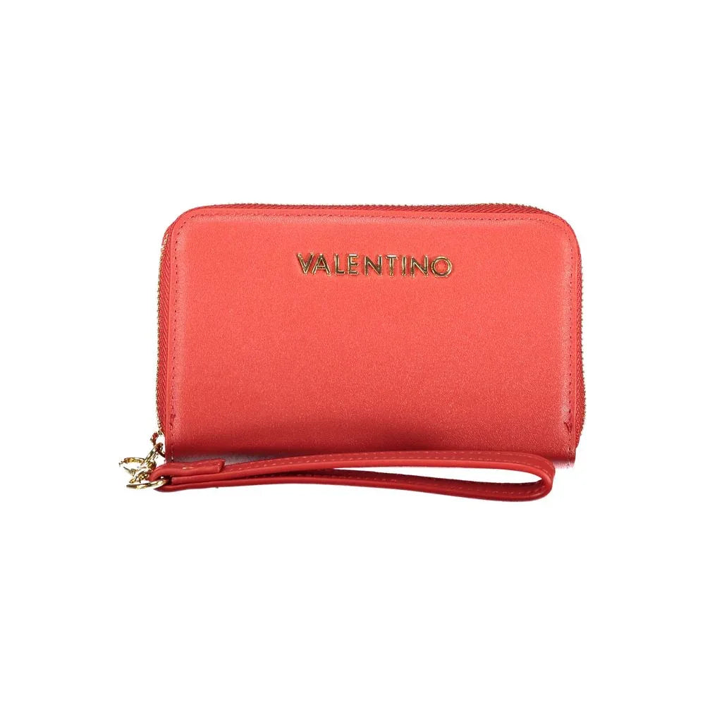 Mario Valentino Rosso Poliuretano Women Wallet - Zeiniez