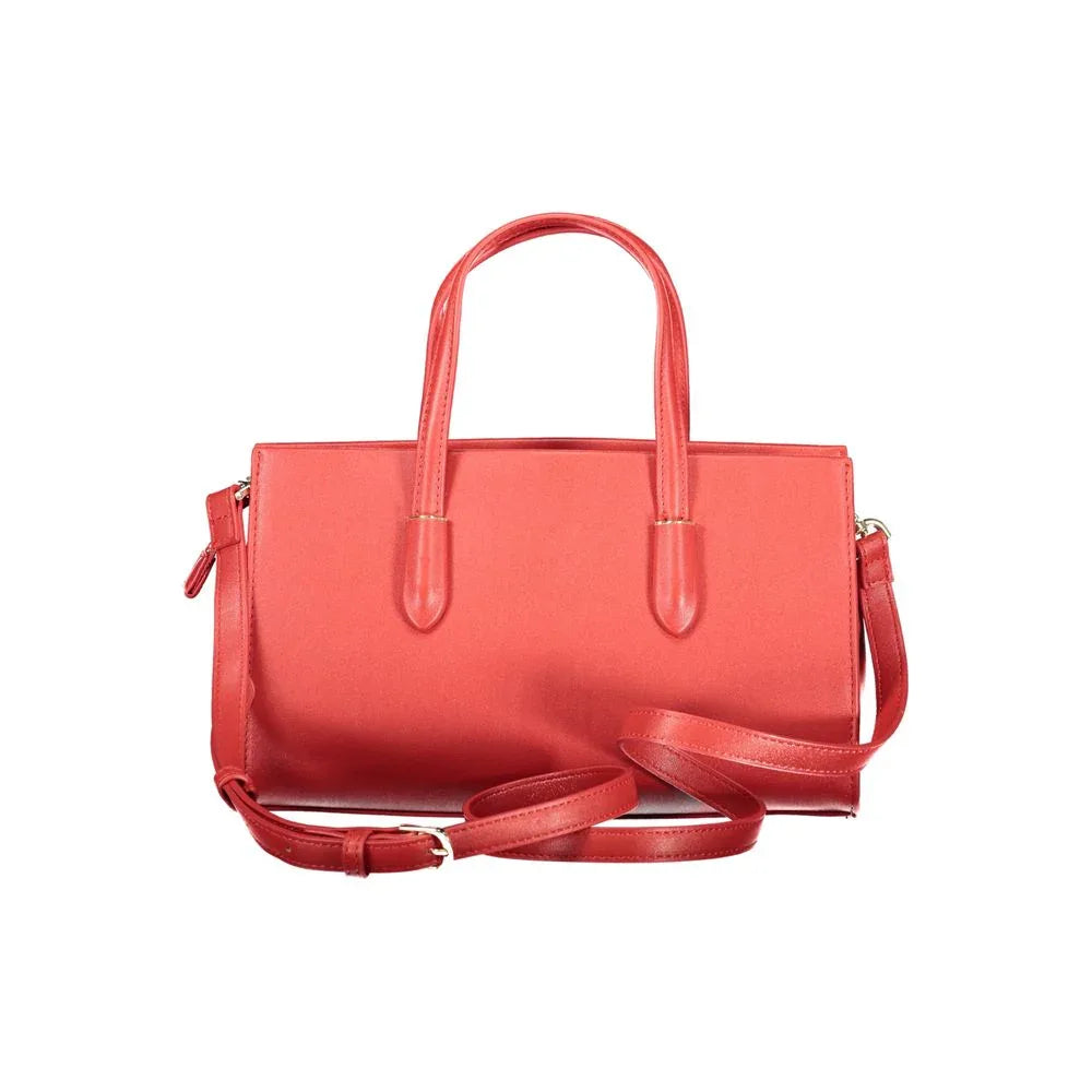 Mario Valentino Rosso Poliuretano Women Handbag - Zeiniez
