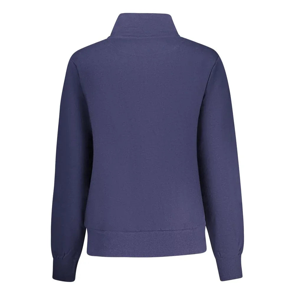 Laura Biagiotti Blu Cotton Women Sweatshirt - Zeiniez