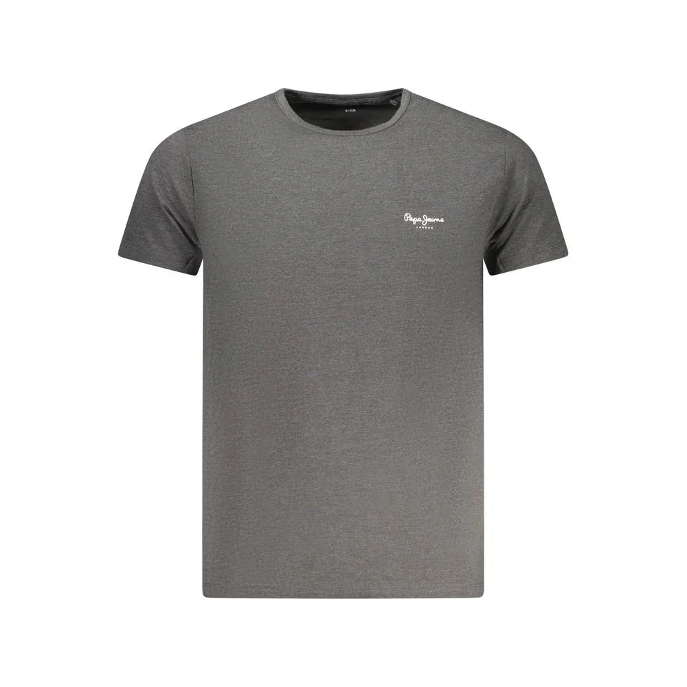 Pepe Jeans Grigio Cotton Men's T-Shirt - Zeiniez