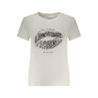 Pepe Jeans Bianco Cotton Women T-Shirt - Zeiniez