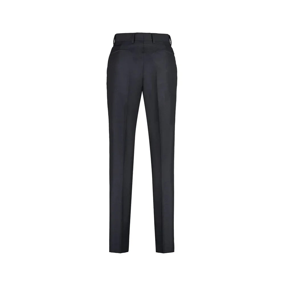 Prada Blue Mohair Dress Pants - Zeiniez