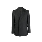 Prada Gray Wool Coat - Zeiniez