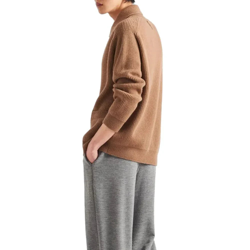 Prada Brown Cashmere Cardigan - Zeiniez