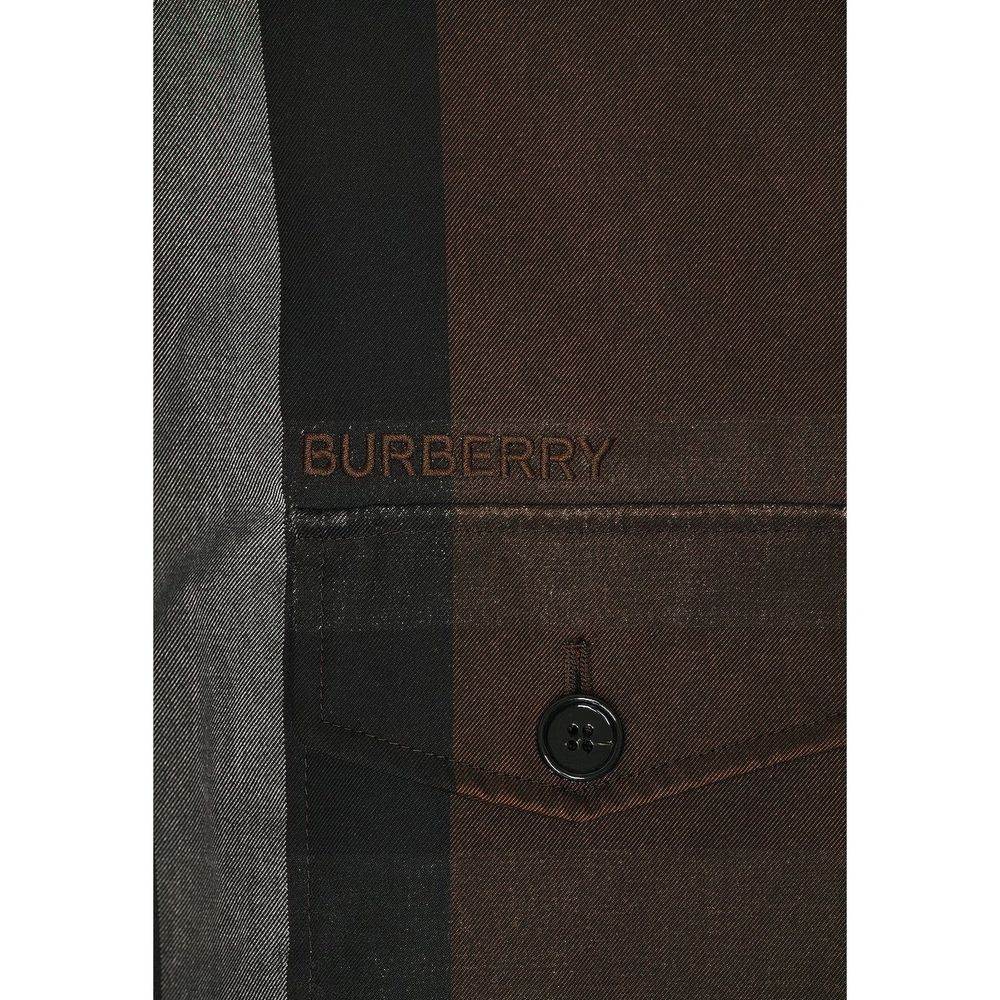 Burberry Brown Cotton Parka