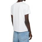 Acne Studios White Cotton T-Shirt - Zeiniez