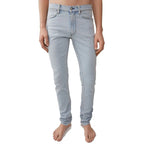 Acne Studios Blue Cotton Skinny Jeans - Zeiniez